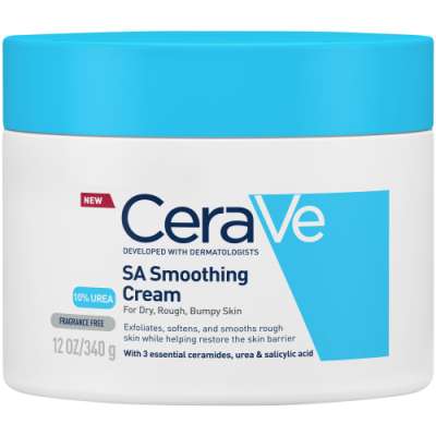 CeraVe SA Smoothing Cream For Dry, Rough & Bumpy Skin 340g
